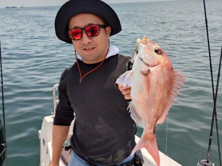 5月23日鯛ラバ乗合1日便3名様の釣果です