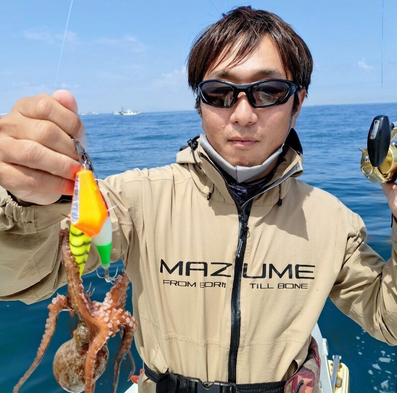 5月27日タコ、鯛ラバチャーター1日便1名様の釣果です