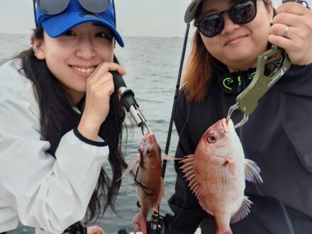 6月9日鯛ラバ乗合1日便5名様の釣果です