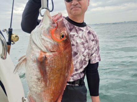 6月14日鯛ラバチャーター1日便4名様の釣果です