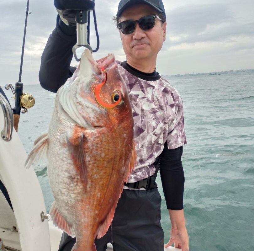 6月14日鯛ラバチャーター1日便4名様の釣果です