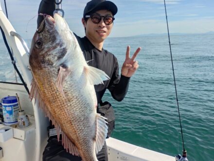 6月15日鯛ラバチャーター午後便5名様の釣果です