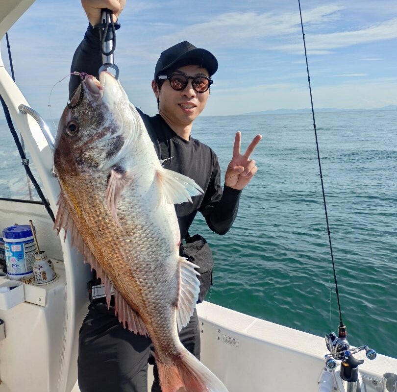 6月15日鯛ラバチャーター午後便5名様の釣果です