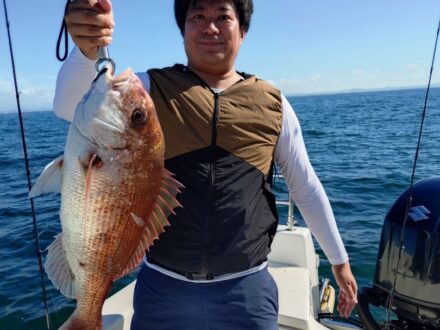 7月20日鯛ラバ+明石タコチャーターロング便5名様の釣果です