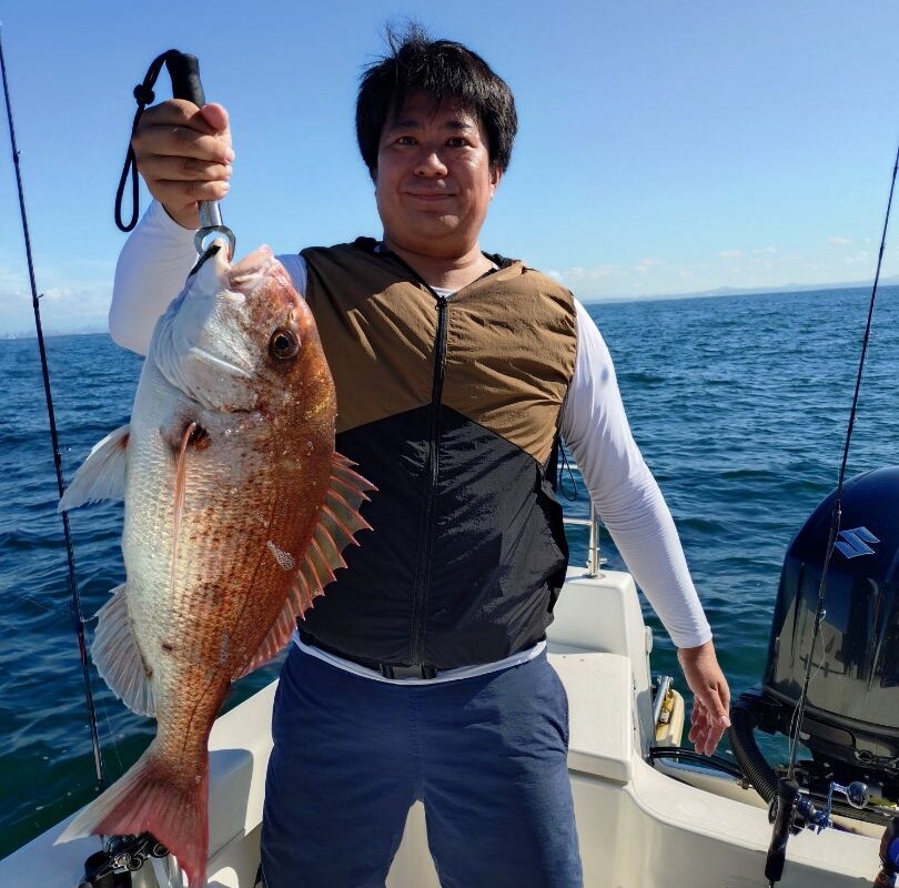 7月20日鯛ラバ+明石タコチャーターロング便5名様の釣果です