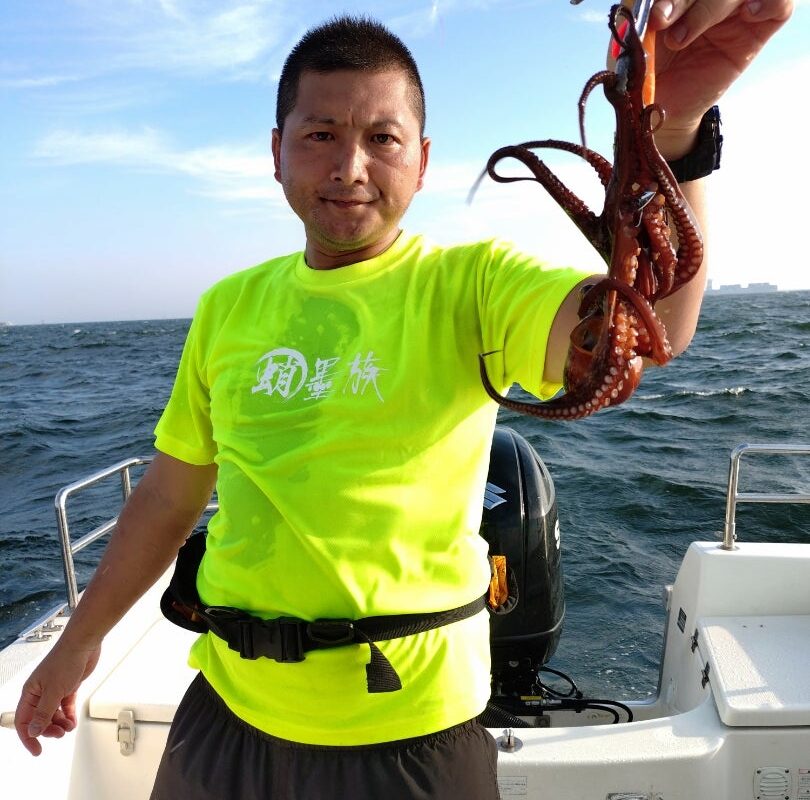 8月6日近海タコチャーター午後半日便1名様の釣果です