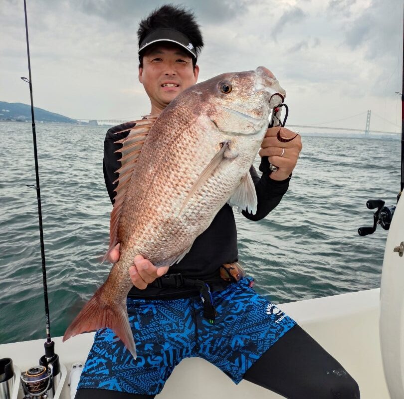 8月9日鯛ラバ乗合午後便4名様の釣果です