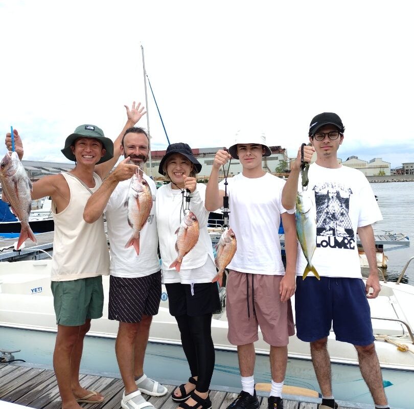 9月12日鯛ラバチャーター1日便5名様