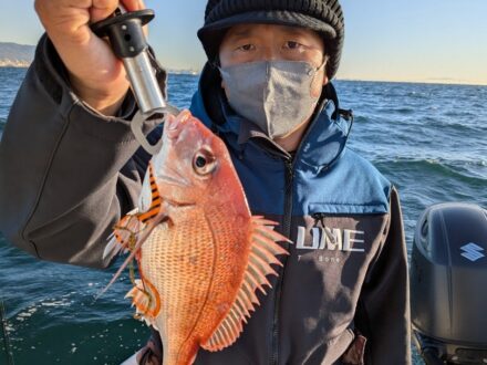 12月19日鯛ラバチャーター1日便