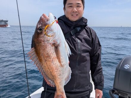 4月17日鯛ラバ乗合1日便2名様