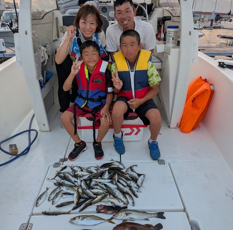 7月21日アジサビキチャーター午後半日便