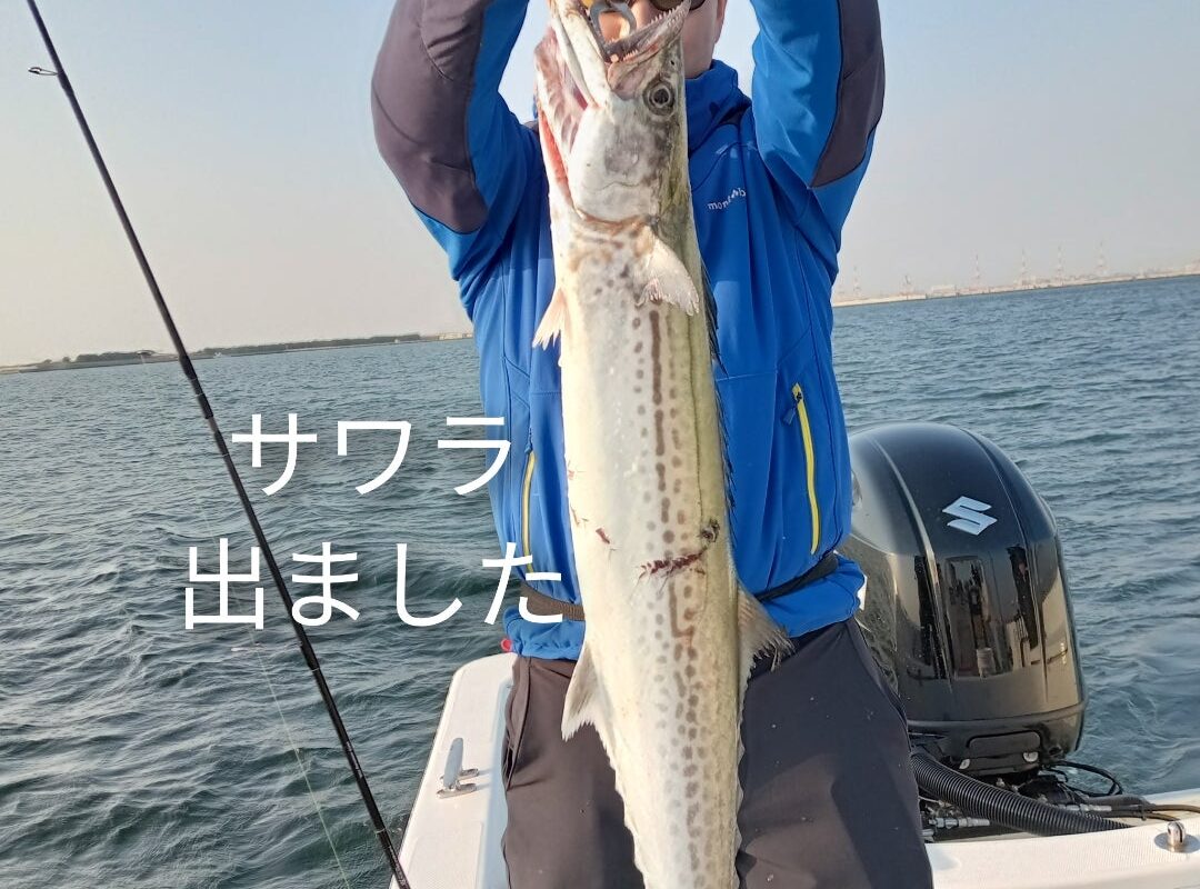 2023年11月24日ベイエリアキャスティング乗合便4名様の釣果です。