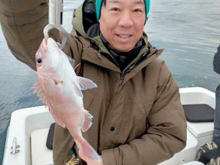 2024年2月17日鯛ラバ乗合1日便5名様の釣果です。