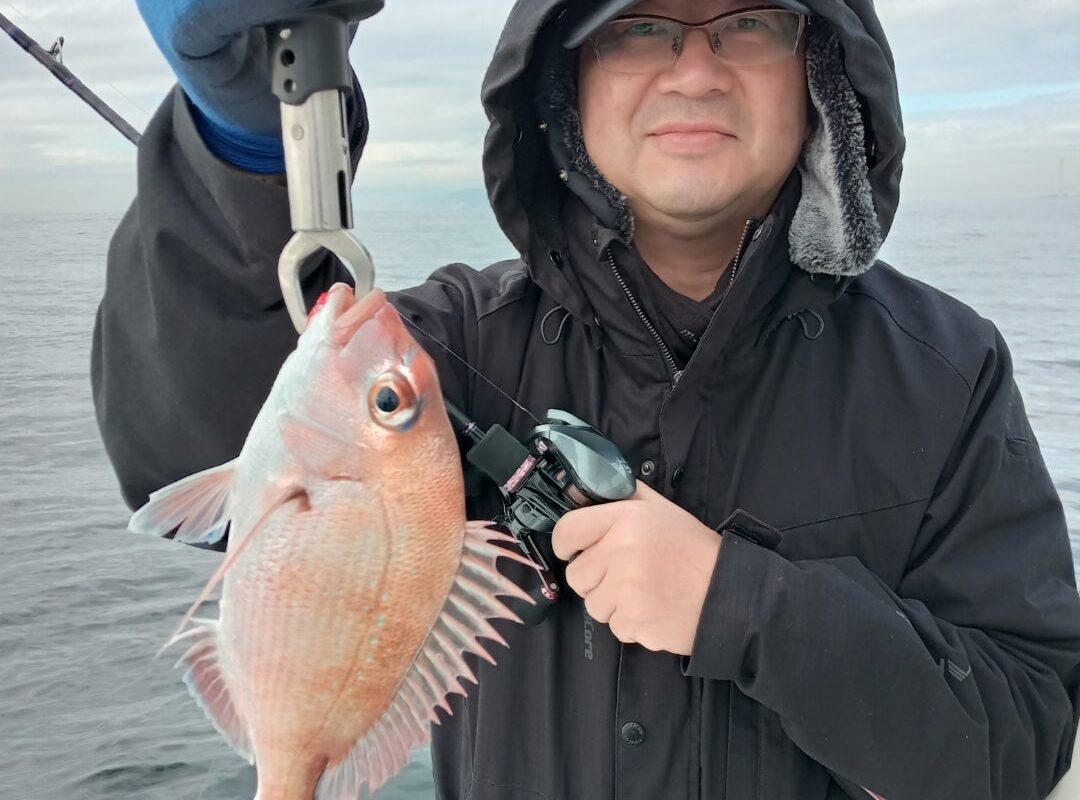 2024年2月18日鯛ラバ乗合1日便2名様の釣果です