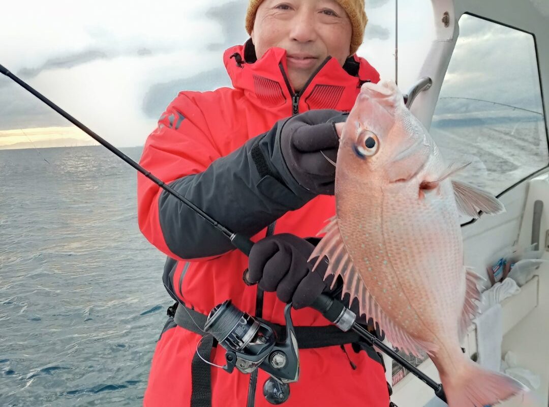 2024年2月24日鯛ラバ乗合1日便4名様の釣果です