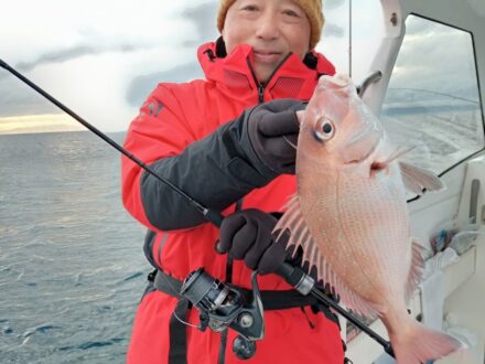 2024年2月24日鯛ラバ乗合1日便4名様の釣果です