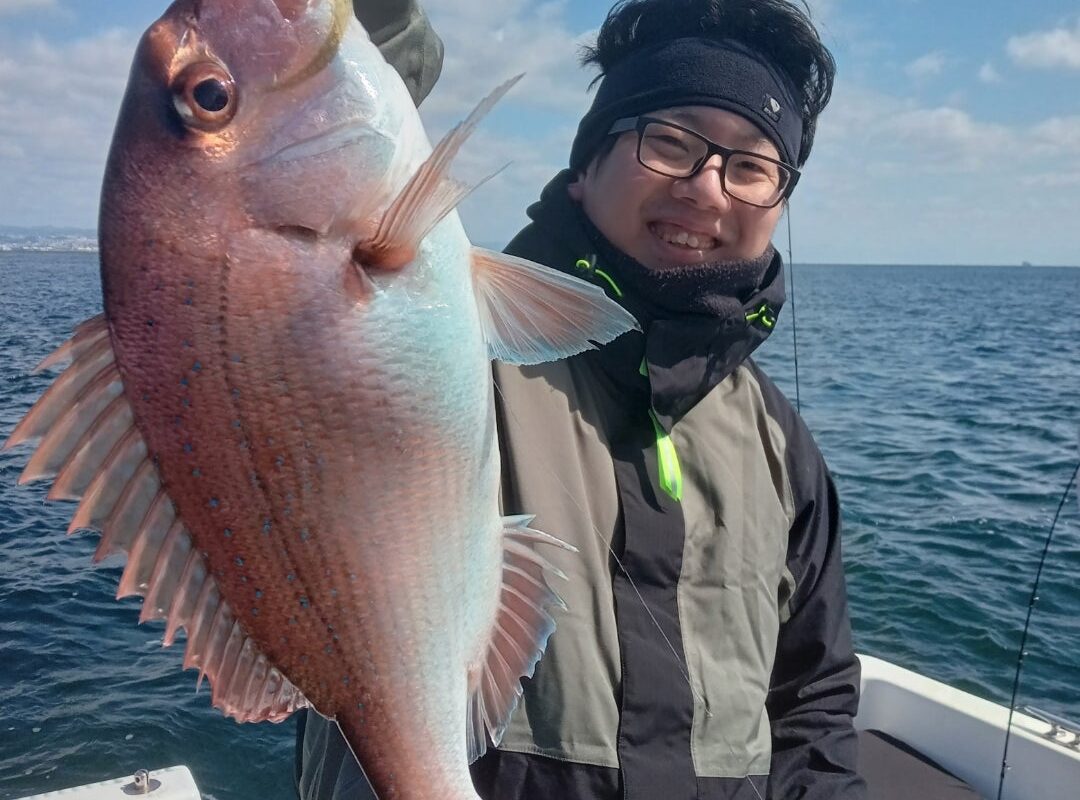 2024年3月10日鯛ラバ乗合1日便5名様の釣果です