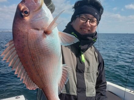 2024年3月10日鯛ラバ乗合1日便5名様の釣果です