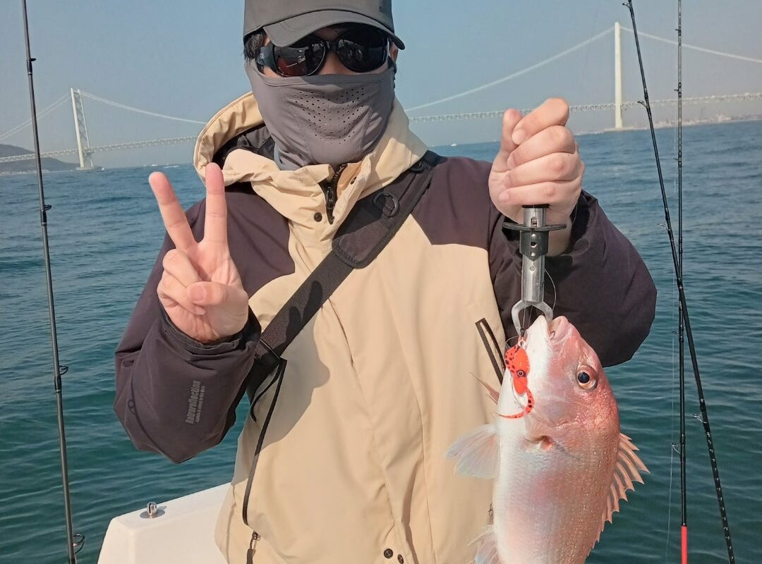 2024年3月16日鯛ラバ乗合1日便5名様の釣果です