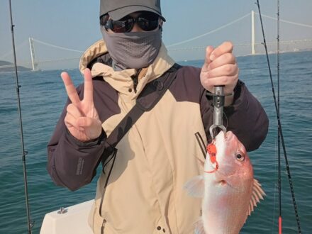 2024年3月16日鯛ラバ乗合1日便5名様の釣果です