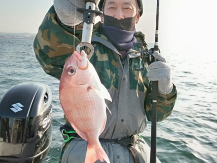 2024年3月19日鯛ラバ乗合1日便3名様の釣果です