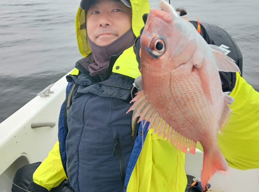 2024年3月25日鯛ラバ乗合1日便3名様の釣果です