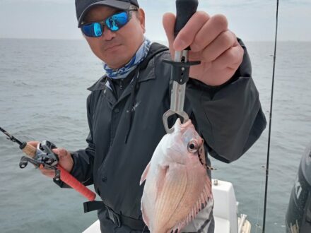 2024年4月8日鯛ラバチャーター1日便4名様の釣果です