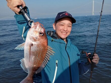 2024年4月28日鯛ラバ+ジギングチャーター1日便3名様の釣果です