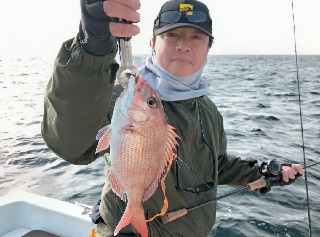 2024年5月3日鯛ラバチャーター1日便3名様の釣果です