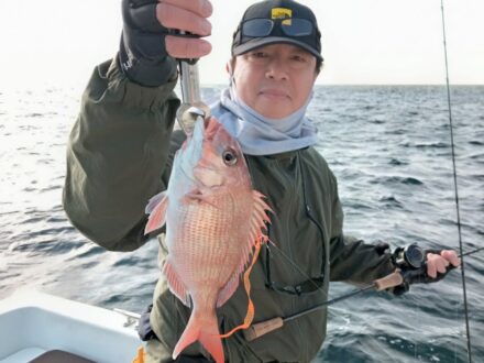 2024年5月3日鯛ラバチャーター1日便3名様の釣果です