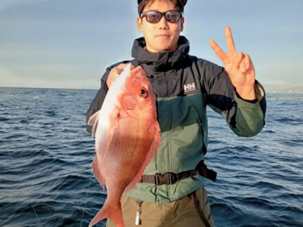 2024年5月5日鯛ラバチャーター午前+1h便2名様の釣果です