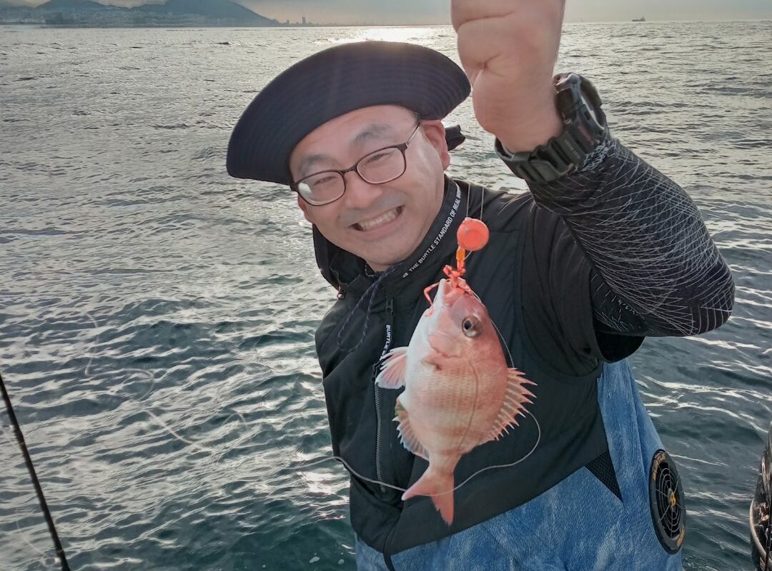 2024年6月15日鯛ラバ乗合ロング便3名様の釣果です