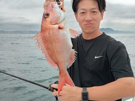 2024年7月2日鯛ラバ+鬼アジサビキチャーター1日便3名様の釣果です