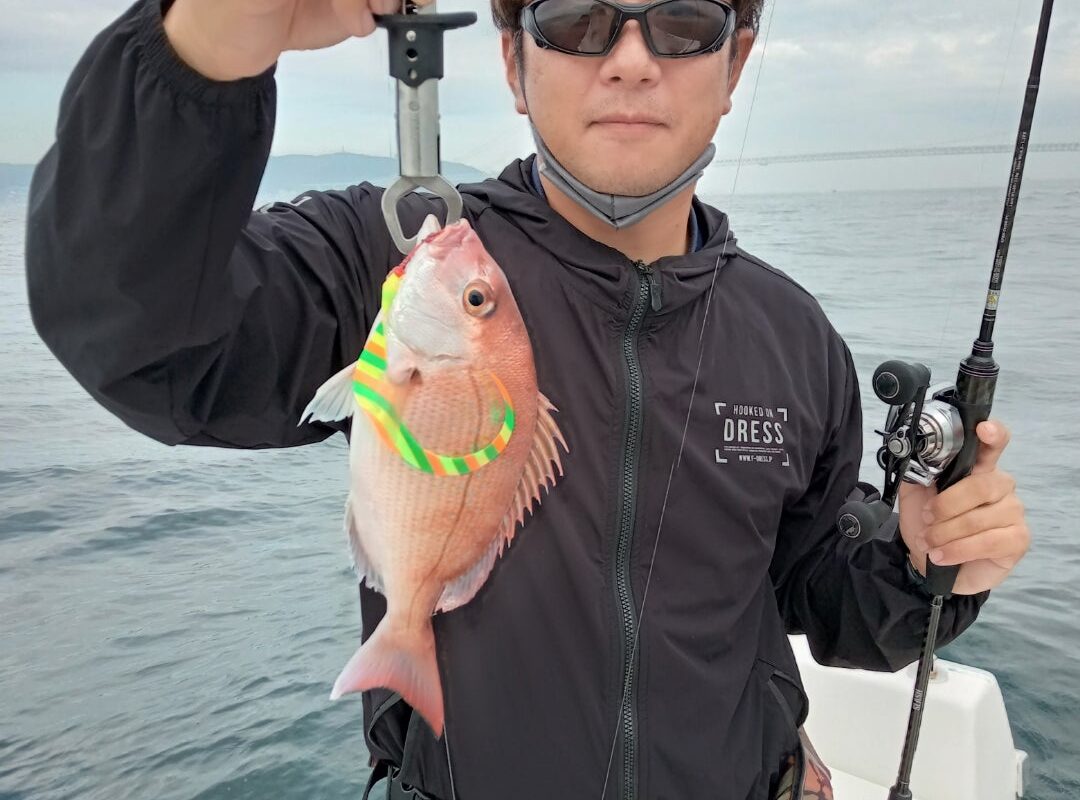 2024年7月4日鯛ラバチャーター1日便1名様の釣果です