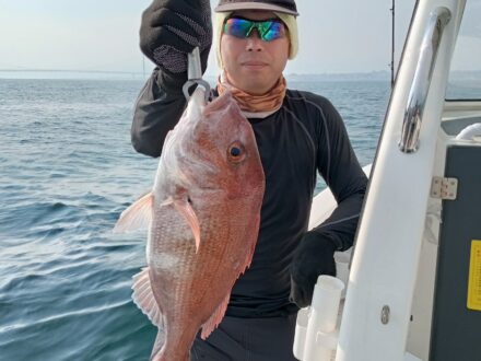 2024年8月4日鯛ラバチャーター午後便4名様の釣果です