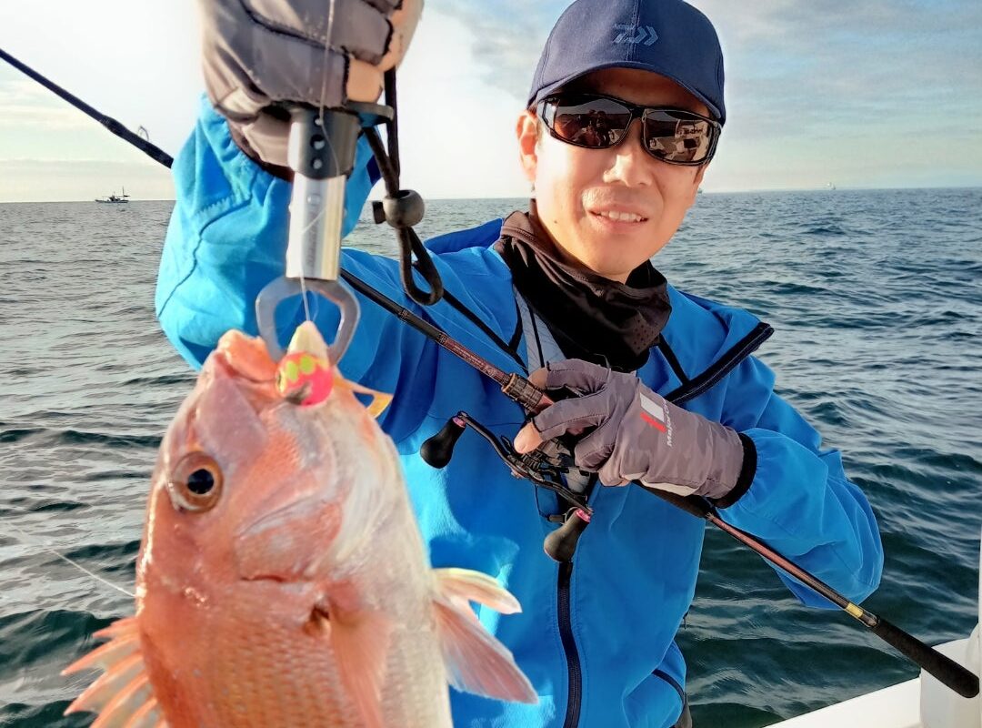 2024年9月26日鯛ラバ乗合1日便3名様の釣果です