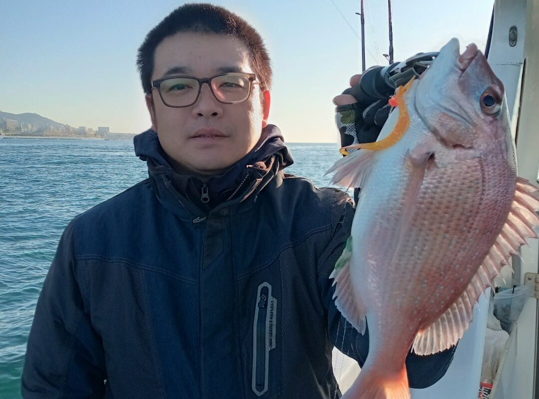 2024年12月11日鯛ラバ乗合1日便4名様の釣果です