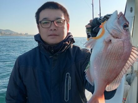 2024年12月11日鯛ラバ乗合1日便4名様の釣果です