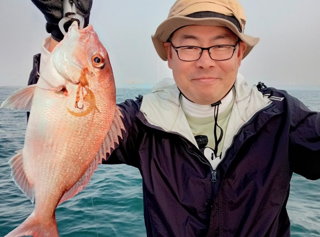 4月19日鯛ラバチャーター1日便3名様の釣果です