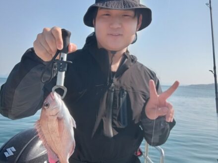 4月29日鯛ラバチャーター午後便3名様の釣果です