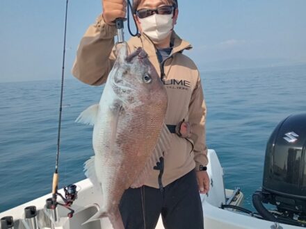 5月13日鯛ラバチャーター1日便1名様の釣果です