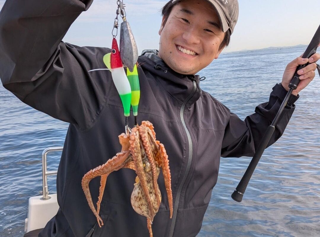 6月10日タコ+鯛ラバチャーター1日便4名様