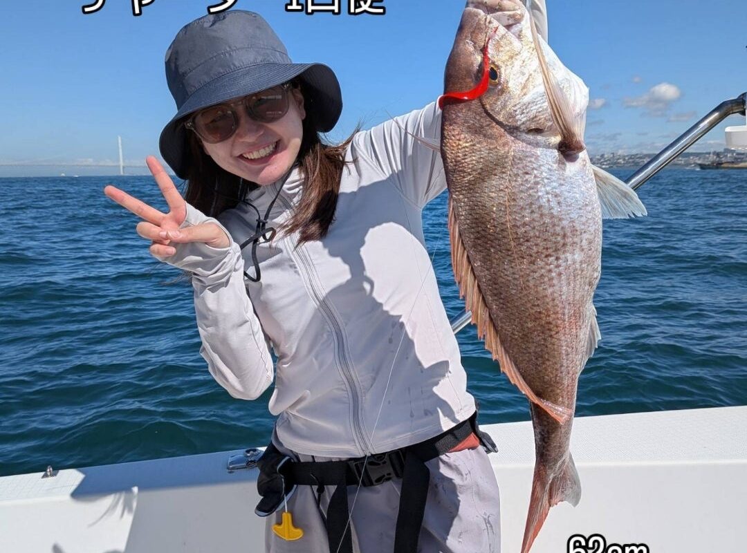 7月10日鯛ラバチャーター1日便