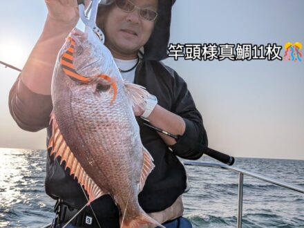 8月14日タチウオ+鯛ラバチャーター1日便