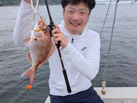 8月27日鯛ラバ+アジサビキチャーター1日便